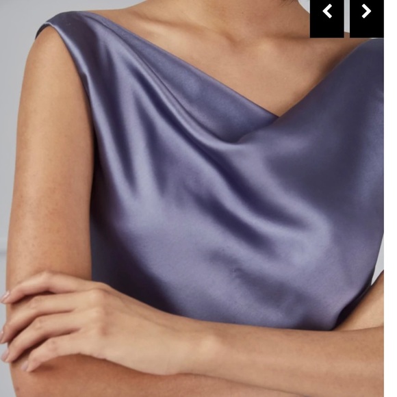 Amsale Meryl Dress in Ivory - Picture 5 of 6